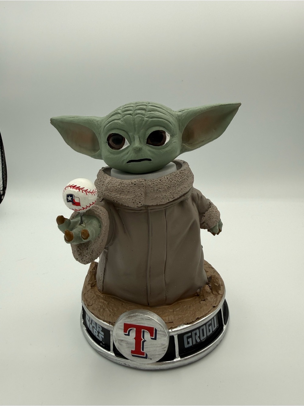 Texas Rangers Star Wars Mandalorian Grogu Bobblehead 2026